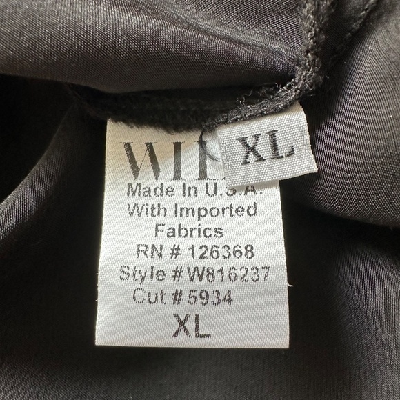 Wilt Double Strap Slip Midi Dress Women's Size XL Black USA Made Fairycore Y2K - Picture 14 of 16
